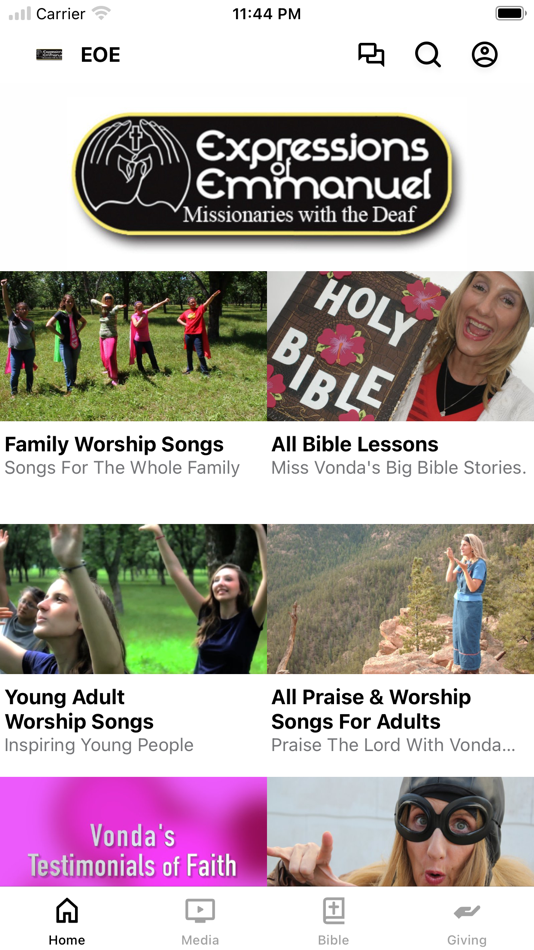 #1. Expressions of Emmanuel (iOS) By: Expressions of Emmanuel, Inc.