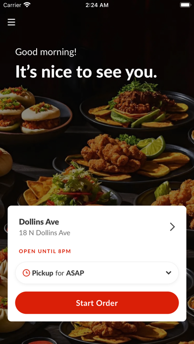 App screenshot
