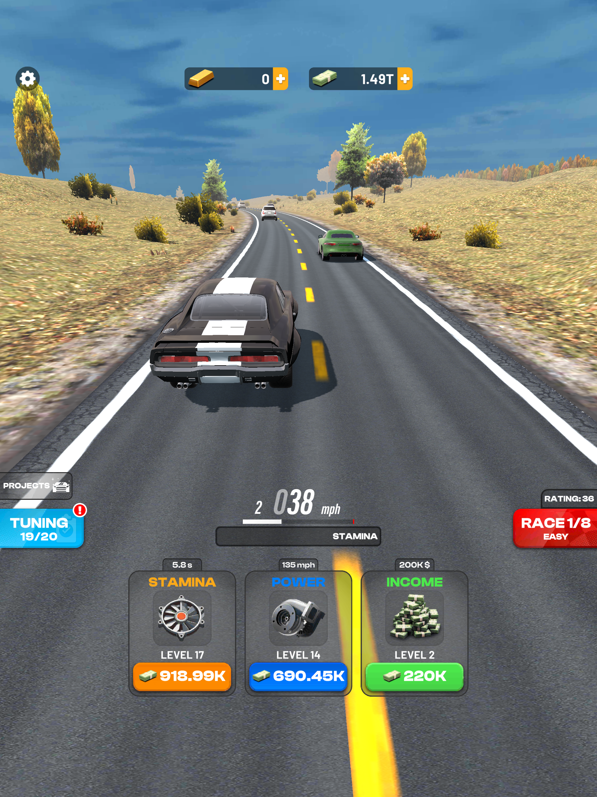 Highway Overtake - Car Racing