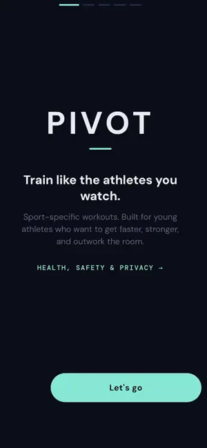 Pivot: Athletics screenshot 1