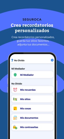 Seguroca iPhone screenshot