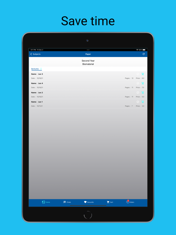 Sawar iPad screenshot 2 - Book app