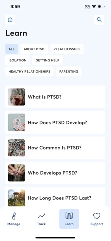 PTSD Coach screenshot
