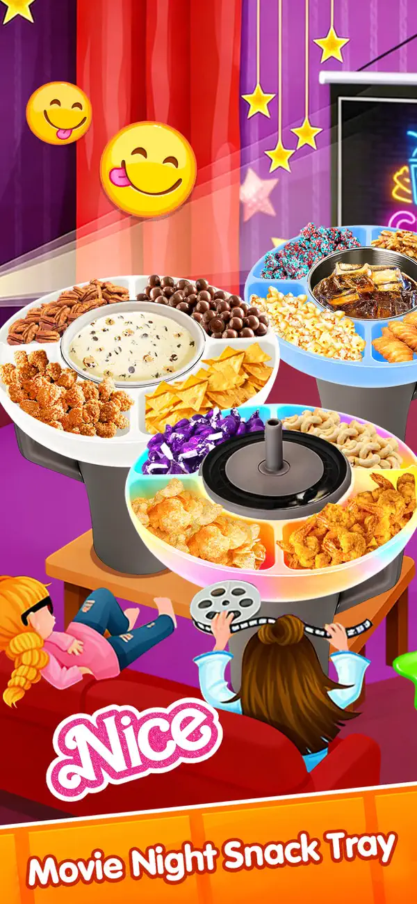 Screenshot #1 pour Movie Night Snack