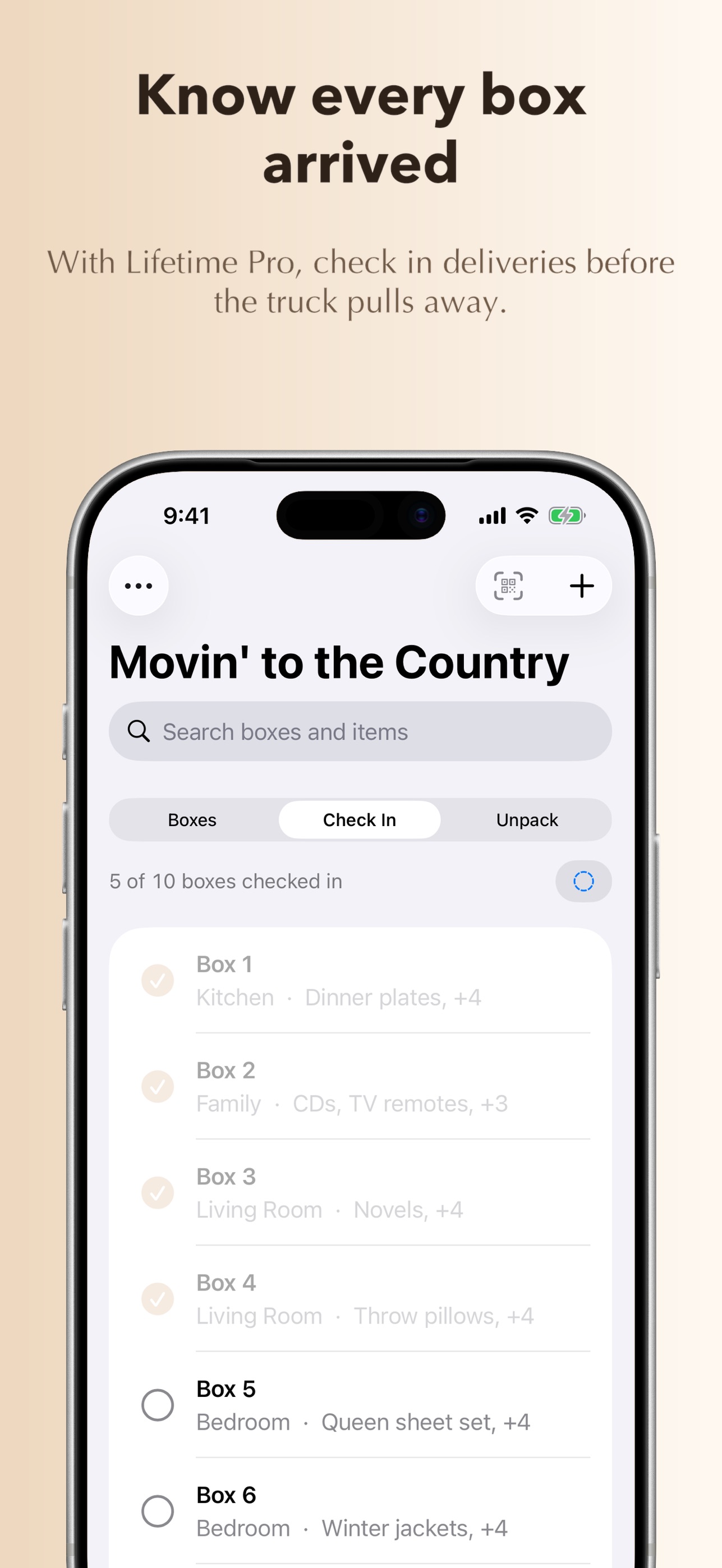Screenshot 8 of Moving Box Tracker: Find Items