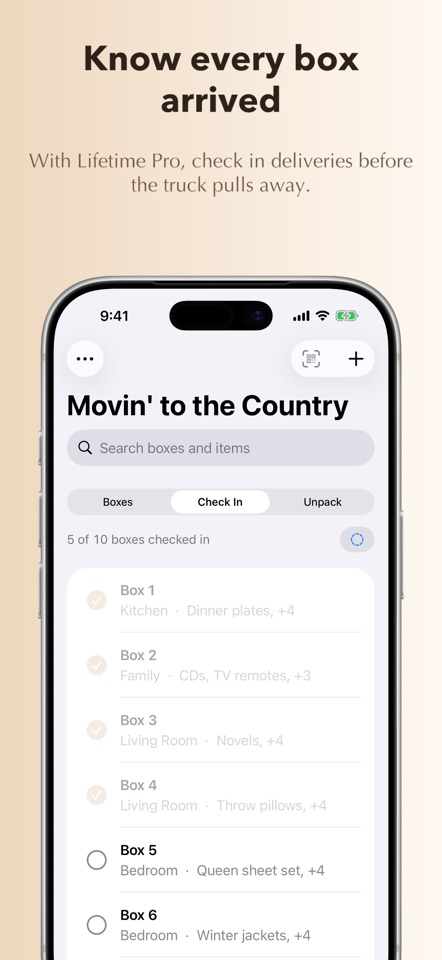 Moving Box Tracker: Find Items screenshot 8