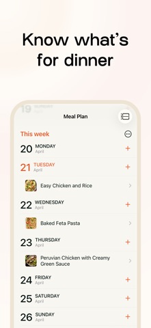 Recipe Hero: Save Your Recipes iPhone screenshot