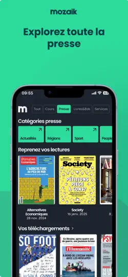 Capture d'écran de Mozaik Par Toutapprendre sur iPhone 3