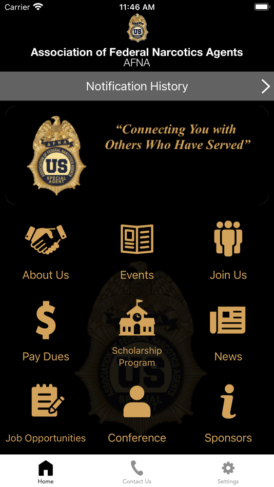 #1. AFNA (iOS) 由: ASSOCIATION OF FEDERAL NARCOTICS AGENTS, INC.