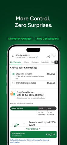 Zoomcar: Car rental for travel screenshot