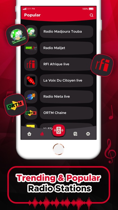 Screenshot #2 pour Mali Radio Stations - Live FM