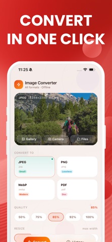 Image Converter: JPEG HEIC PDF screenshot