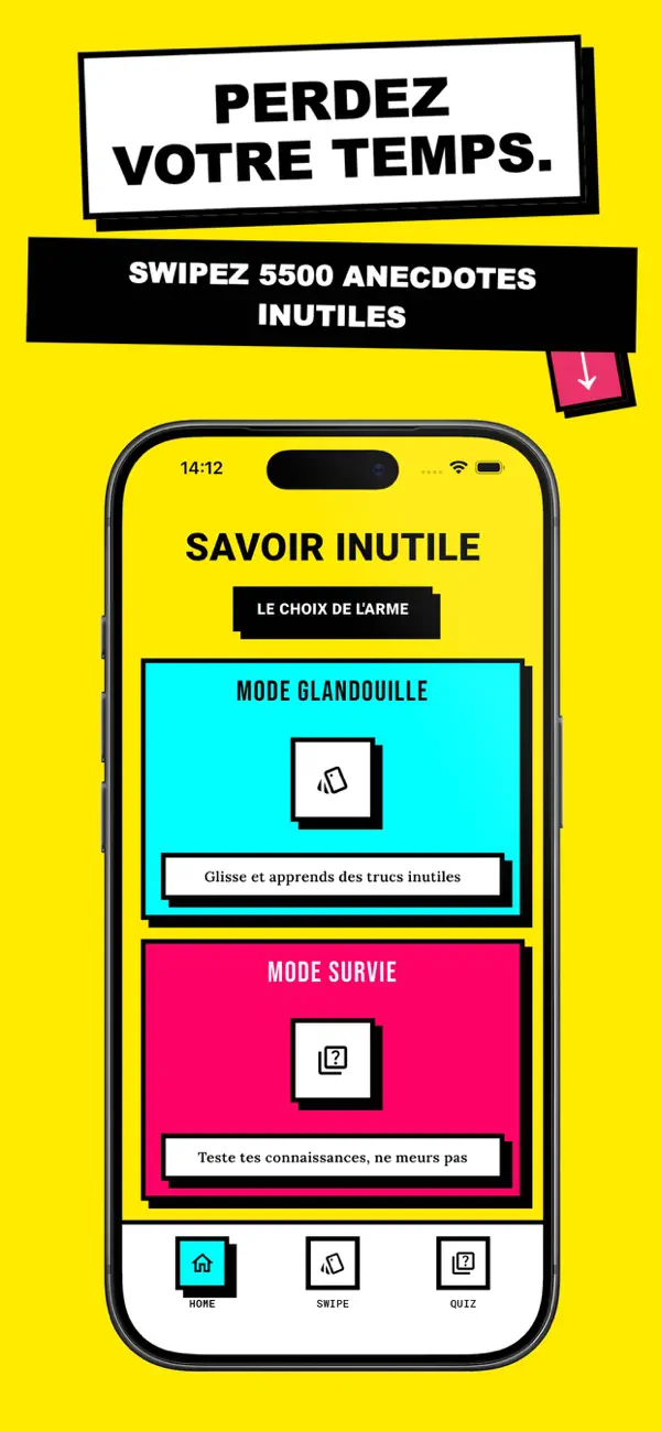 Screenshot #1 pour Savoir Inutile : Culture G