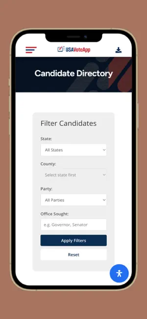 USA Vote App screenshot 2