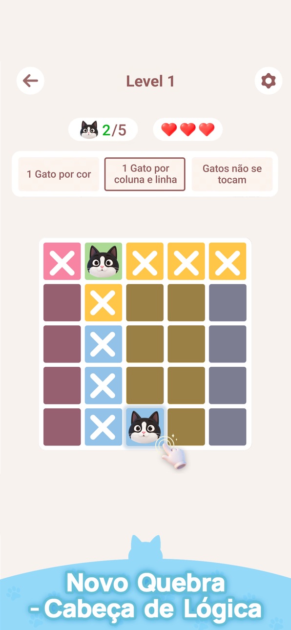 Meowdoku! iOS Mod IPA screenshot 2 - iOS game interface