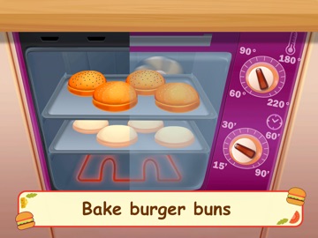 Burger Cafe – Cooking Games iPad screenshot