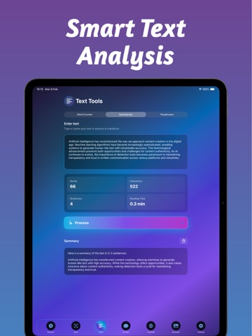ZeroGPT AI Detector Pro iPad screenshot