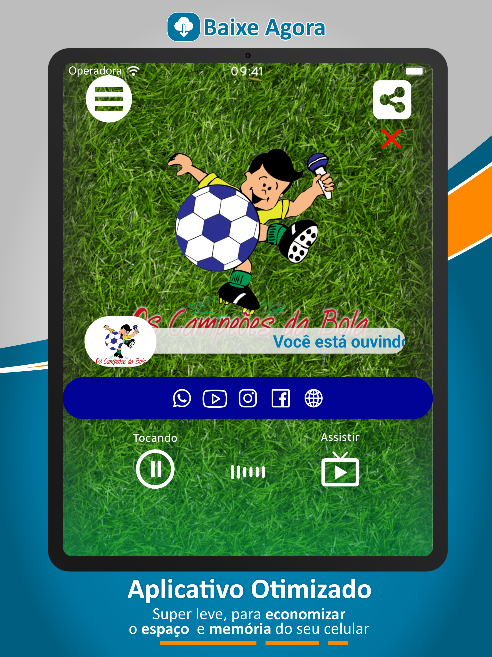 Rádio Os Campeões da Bola screenshot 4