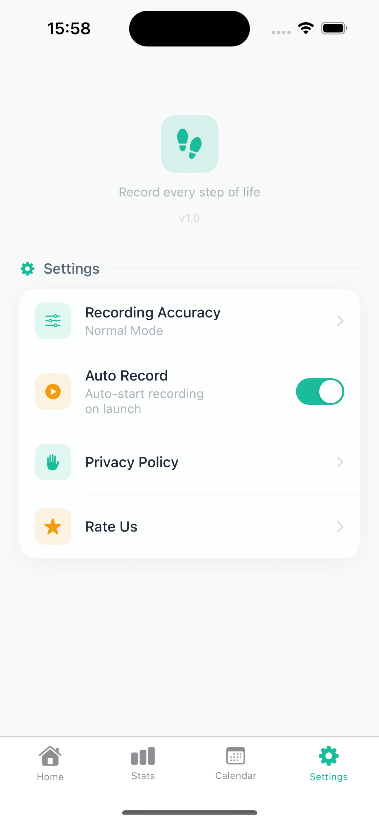 Time Walk - Activity Tracker screenshot 4