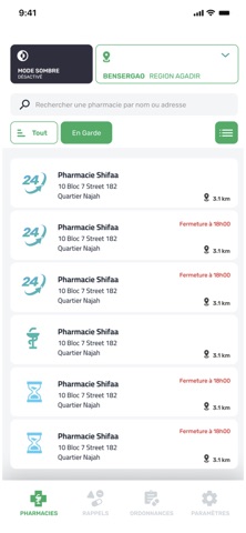 Degarde - pharmacie de garde Screenshot 2 of 3