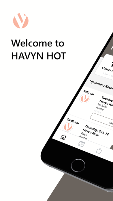 HAVYN HOT iPhone screenshot 1 - Health & Fitness app