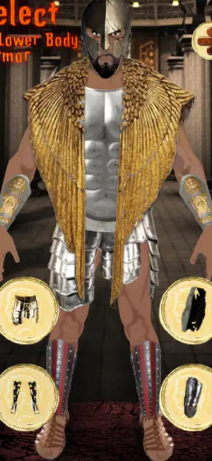 Gladiator Dressup Game screenshot 4