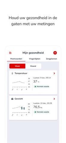 Zorgverbinding screenshot