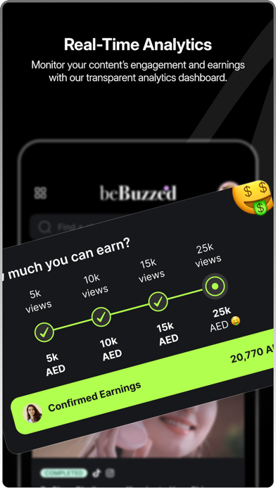 beBuzzed - Earn from Reels Screenshot