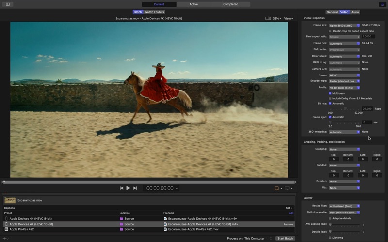 Compressor: Encode Media screenshot 2