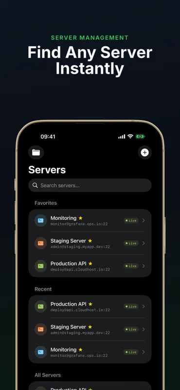 Terminal - SSH Client screenshot 2 of 4