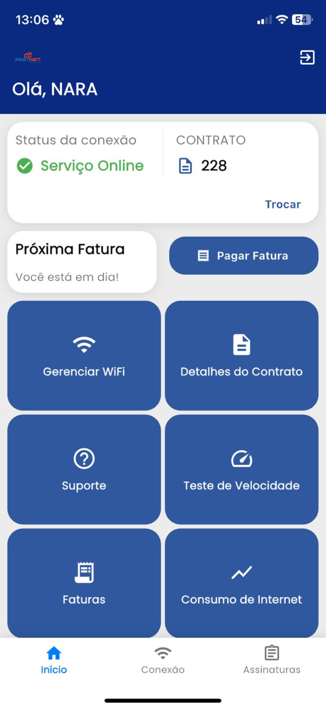 CGFAST TELECOM screenshot 3