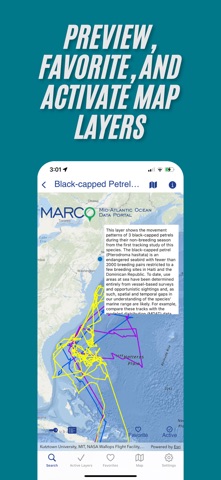MARCO Ocean Data screenshot