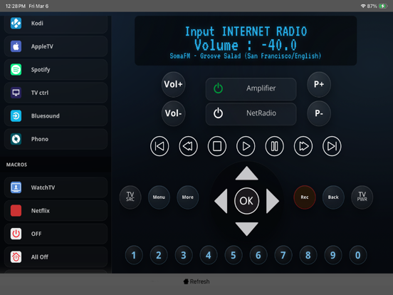Screenshot #5 pour MyURemote - Universal Remote