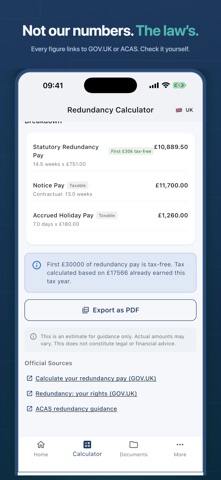 App screenshot