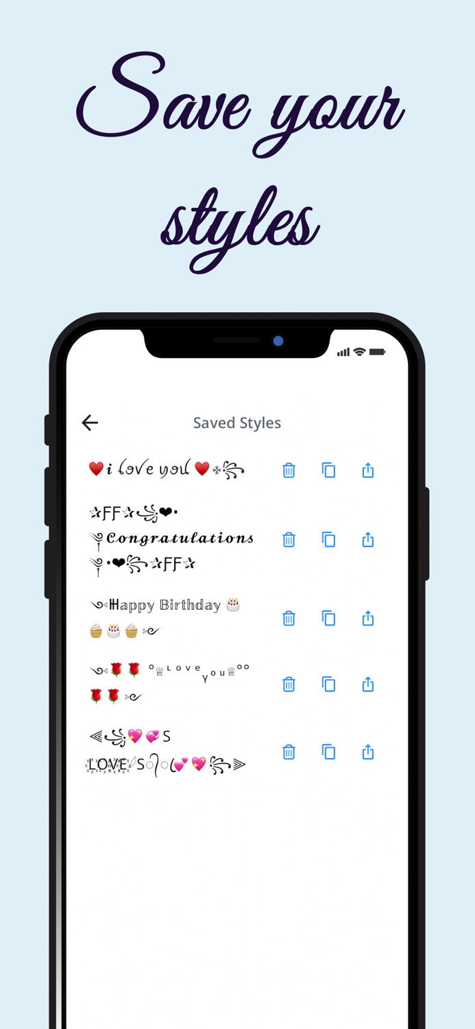 Stylish Text Font Style App