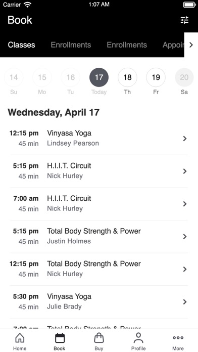 Kinema Fitness - ClubOne OPOS Screenshot