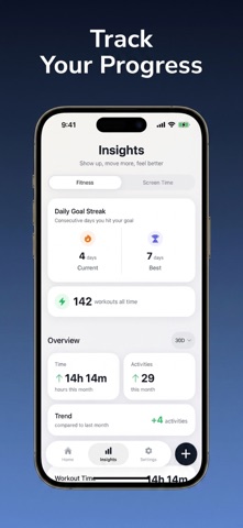 MoveFirst: Reduce Screen Time screenshot