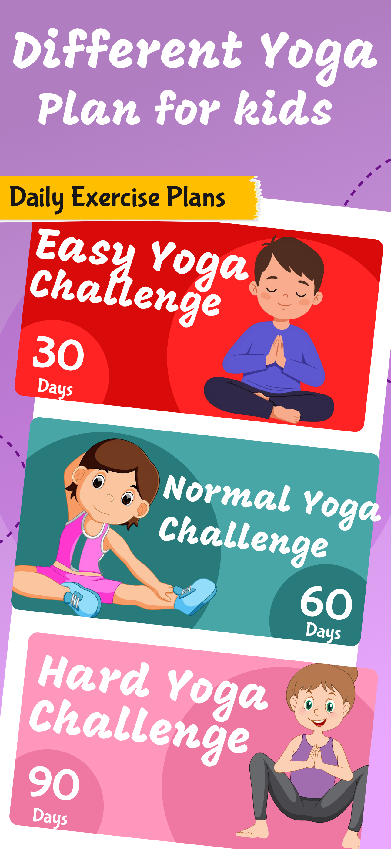 Yoga For Kids Exercises screenshot 3