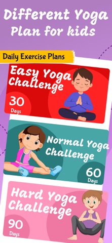 Yoga For Kids Exercises screenshot