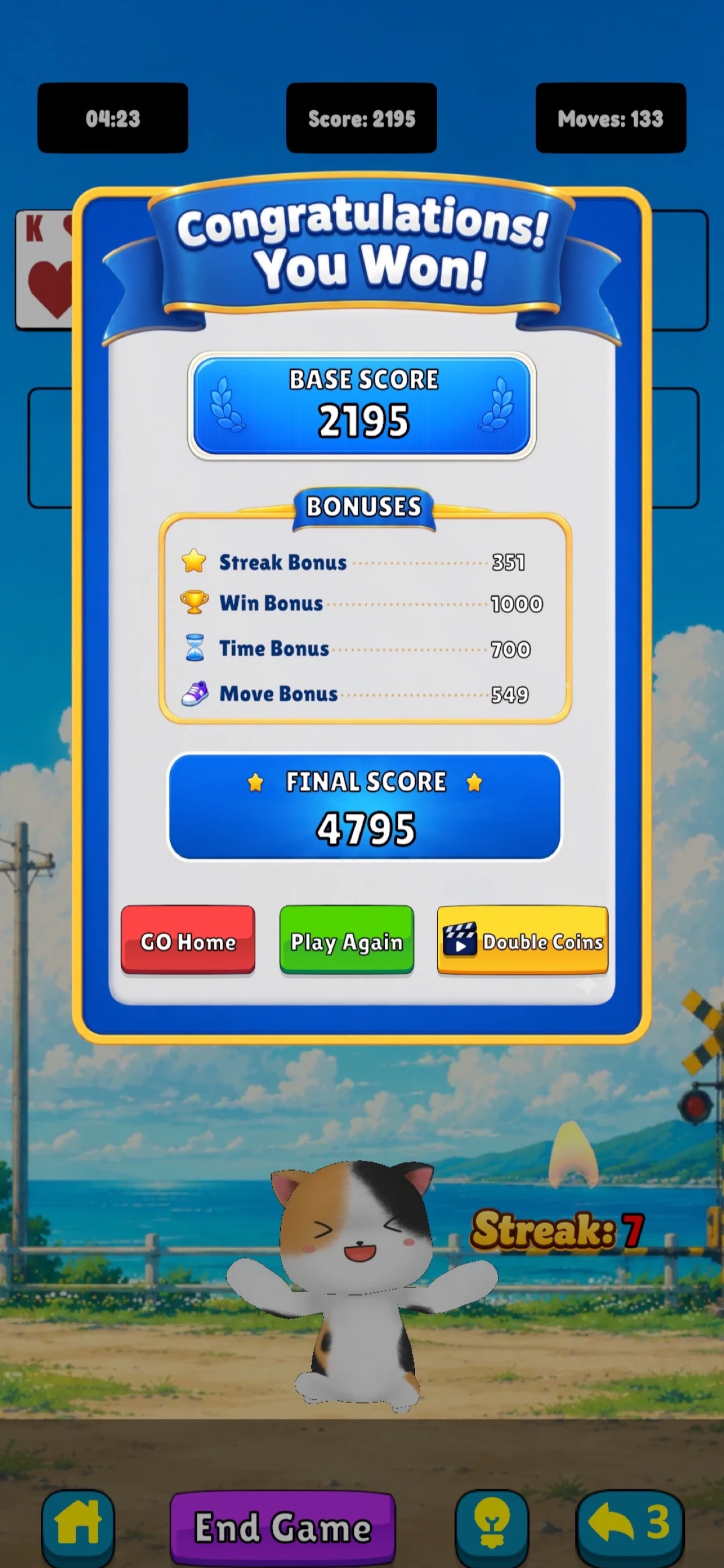 Screenshot 1 of Cool Solitaire!