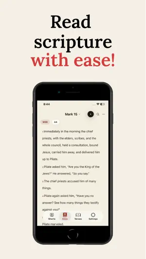 Bible Shorts App screenshot 4