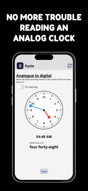 Dysia: copilot dyscalculia screenshot 3