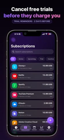 Subscription Stopper: Manager iPhone screenshot