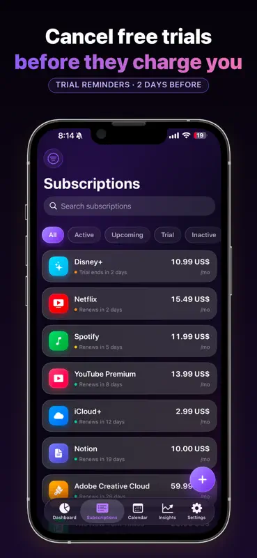 Subscription Stopper: Manager screenshot 3 of 5