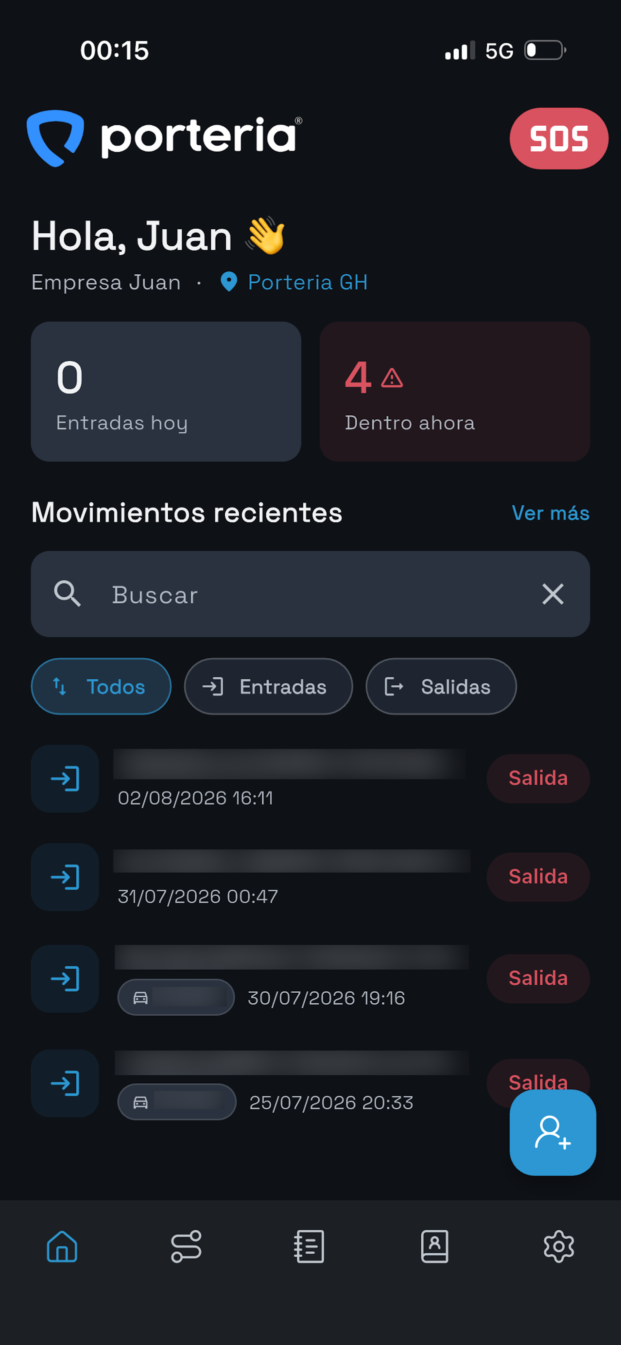 Porteria - Empresas screenshot 2