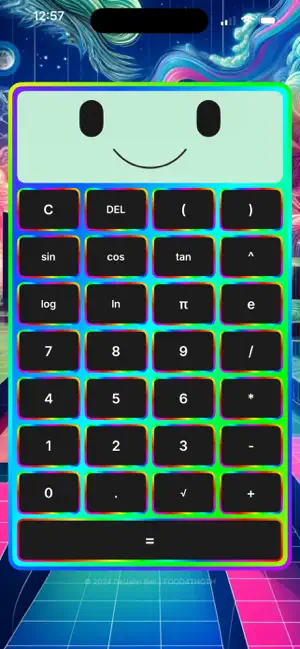 Glo-CALCULATO screenshot 1