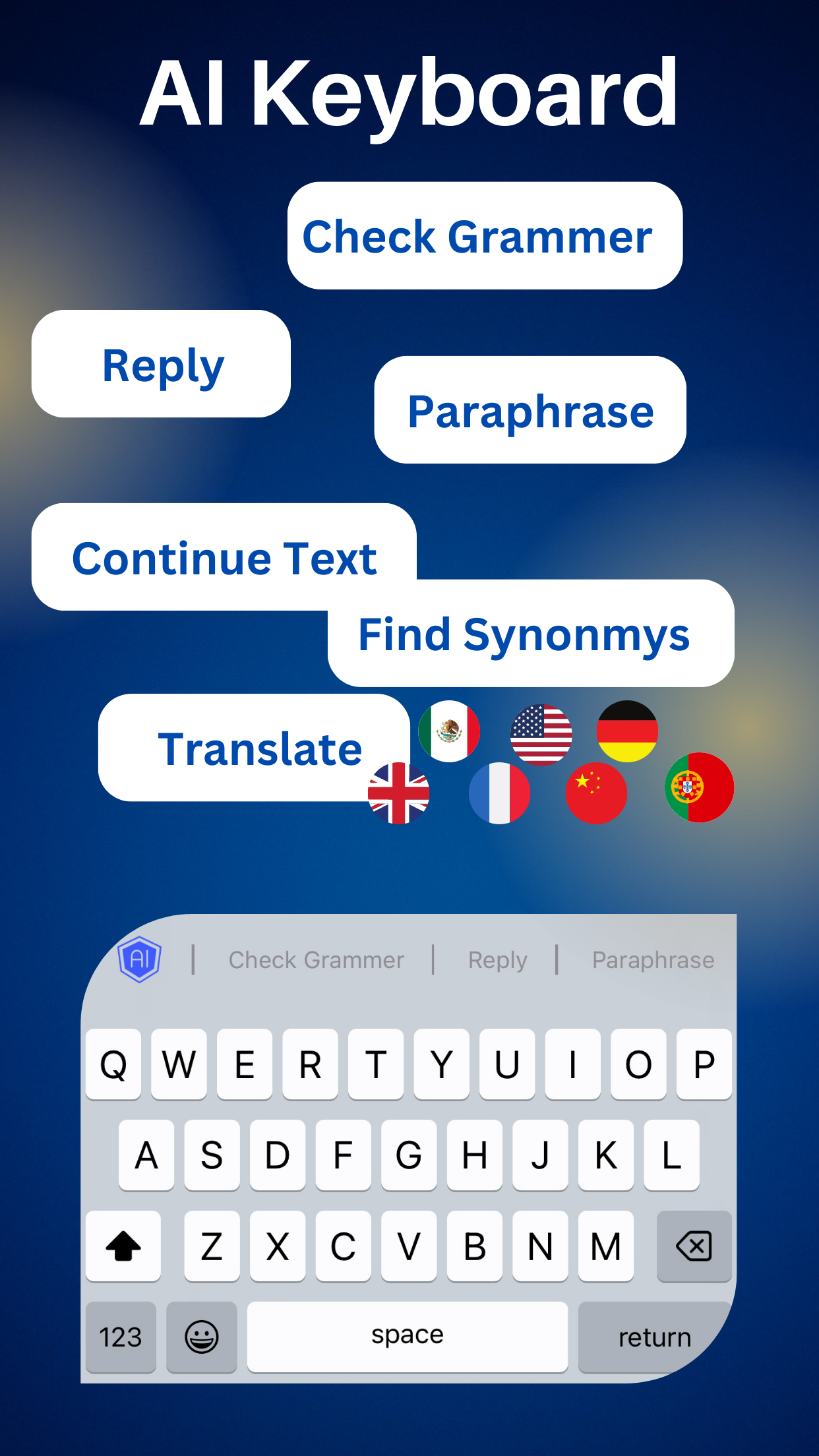 Typely - AI Keyboard