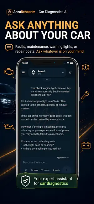 Car Diagnosis: Ariza Rehberim screenshot 2