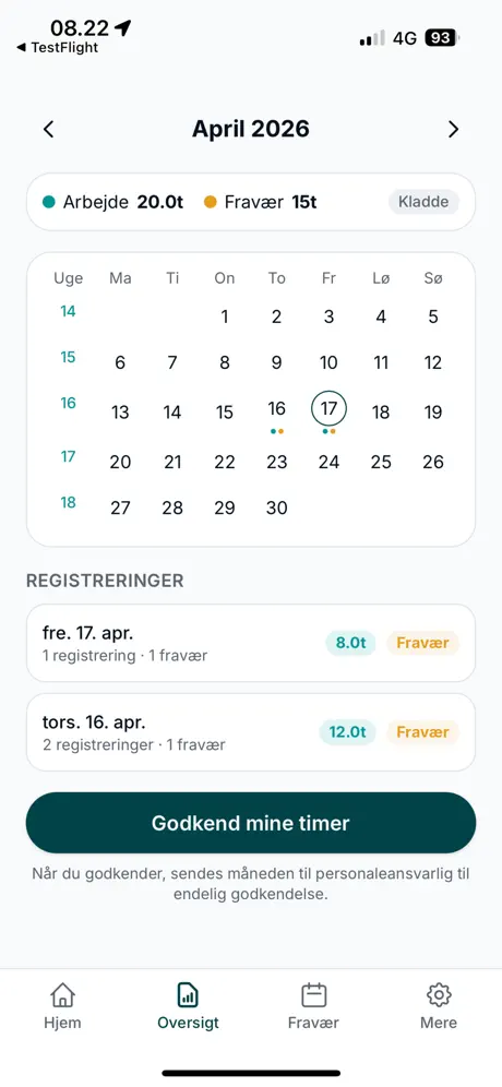 SogneTid screenshot 4