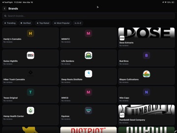 WeedVader iPad screenshot